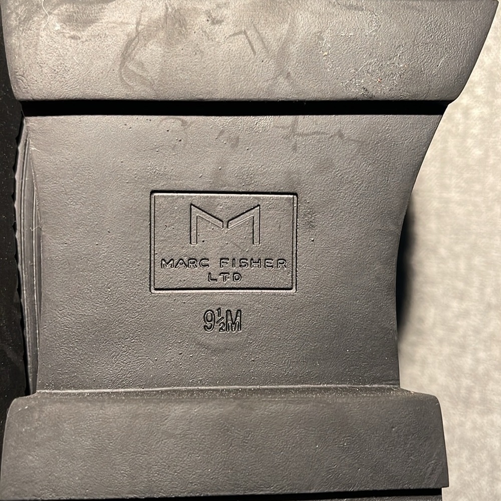 Marc Fisher Vina Leather Boots. NEW - Picture 7 of 7